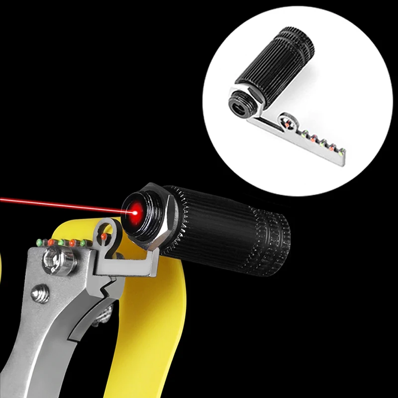 2PCS Slingshot Accessories Laser Calibration Instrument Locator Infrared Laser Light Laser Aim Red Laser Sight