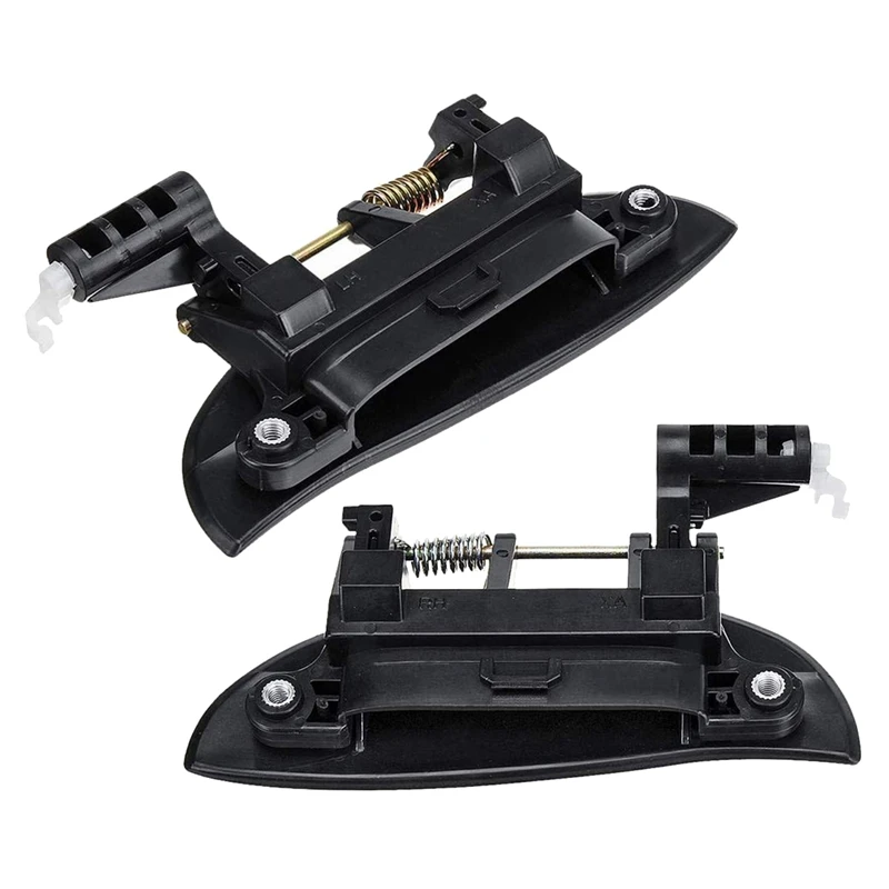 Car Door Handle Front Left + Right External Door Handle for Hyundai Atos 1997 1998 1999 2000 2001 2002 8265001000 8266001000 826