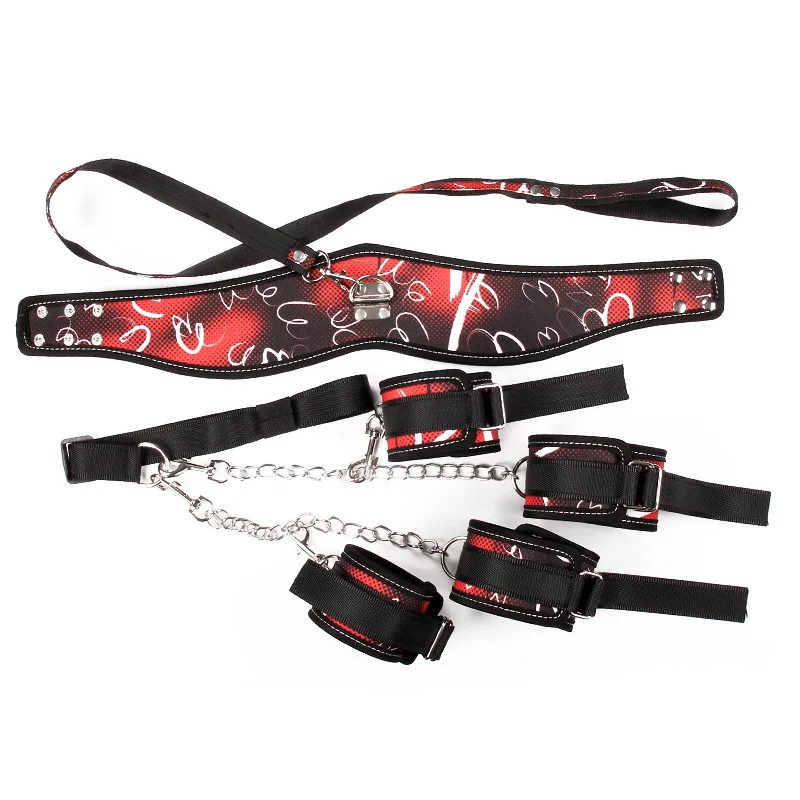 Bdsm Sex Bondage Sexy Handcuffs Collar Fetish Flirting Rope Slave Sex Toys For Woman Couples Gay Adult Games Erotic Accessories