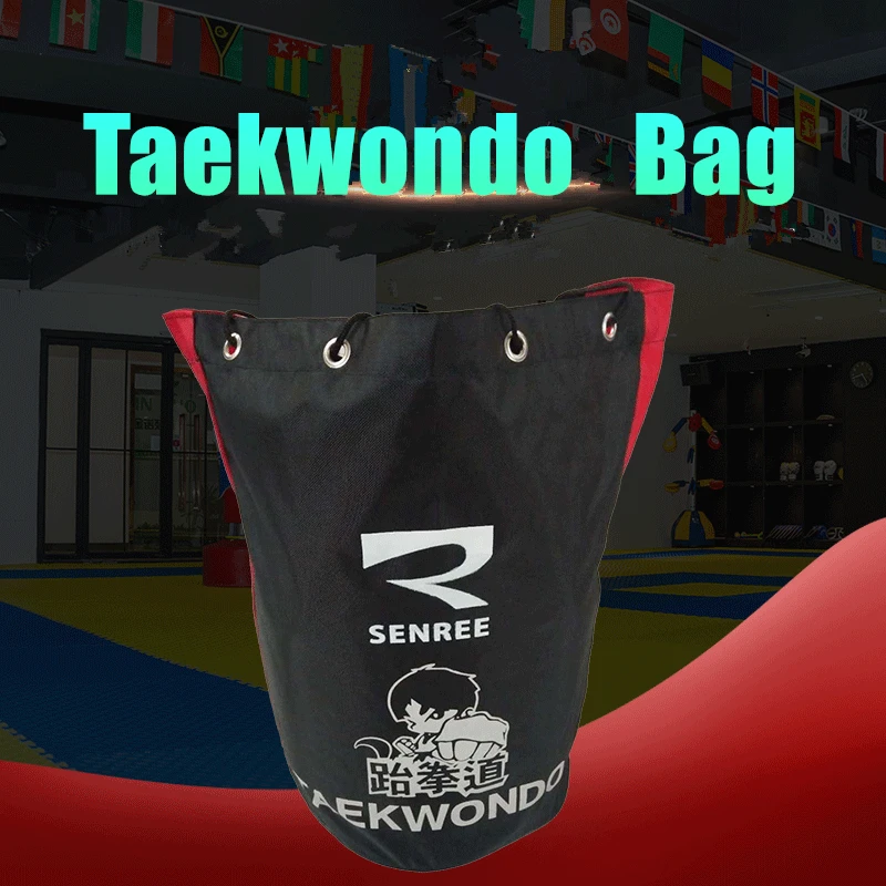 New Professional Taekwondo Bag Boxing TKD Backpack Gym KickBoxing Fitness Bag Oxford Sports Martial Arts MMA Large Capacity Rope