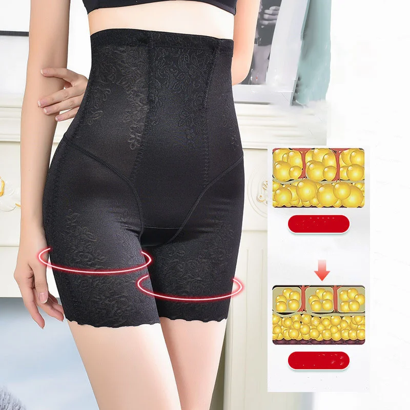 High Waist Safety Shorts Butt Lifter Body Shaper Panties Underwear Plus Size Slimming Legging Shorts Waist Trainer Shaper Corset