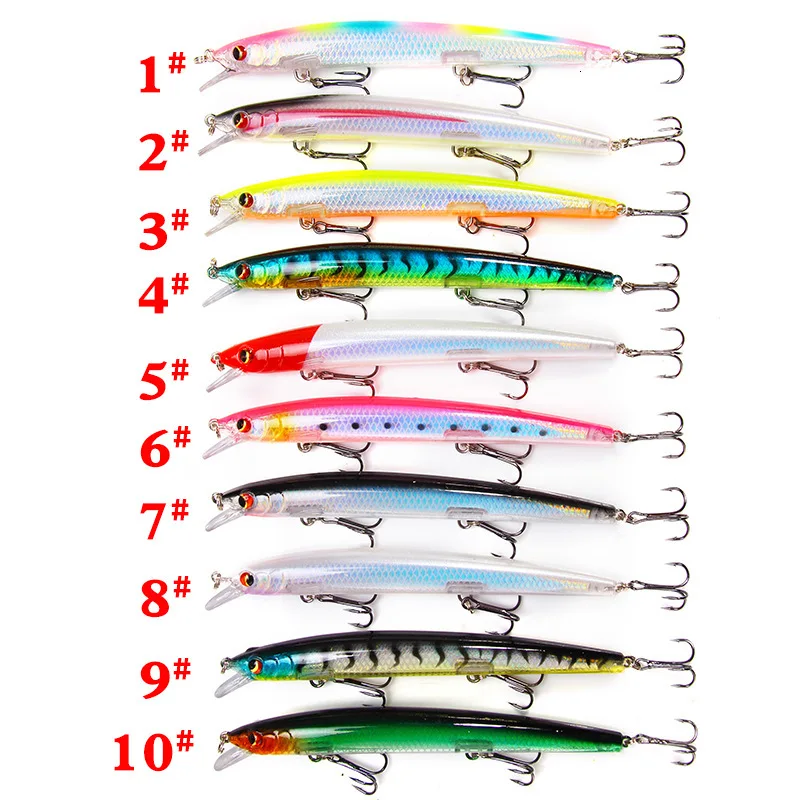 Wobbler Minnow para Lubina – Tiro largo 14,5g - imagen 2