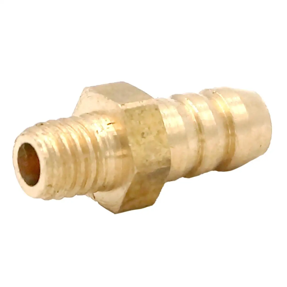 LOT 5 Hose Barb I/D 5mm x M5 Metric Male Thread Brass coupler Splicer Connector fitting for Fuel Gas Water