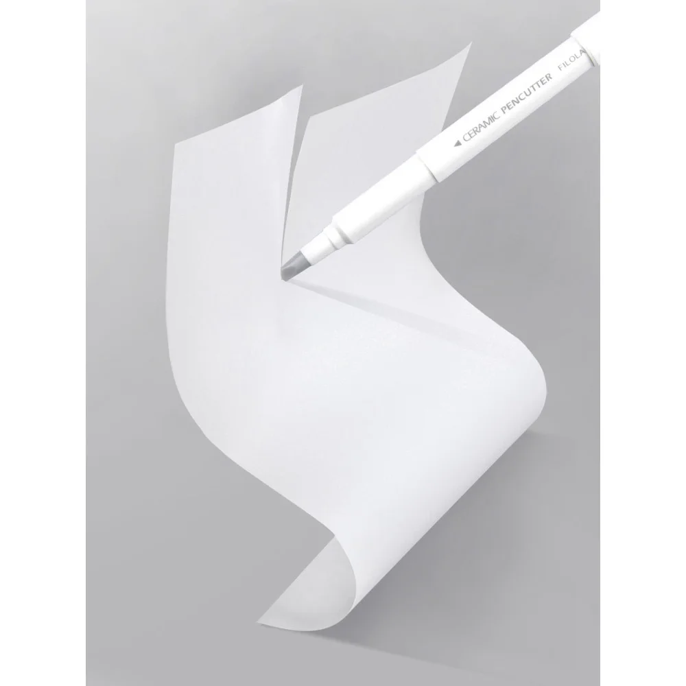Coltello da penna in carta creativa coltello da giornale resistente all\'usura libro da taglio nastro da taglio coltelli da taglio a lama in ceramica