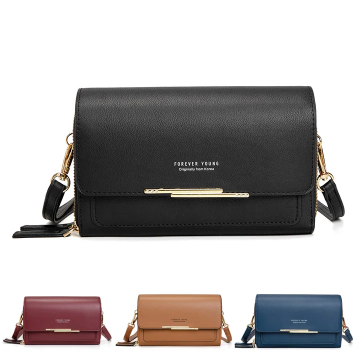 

Fashion Women Shoulder Purse Wallets Bag Long Clutch Large Capacity Card Holder Female Double Zipper Wallet Coin Purse Handbag