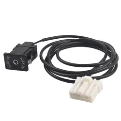 16-Pin Aux Audio Cable Socket Bluetooth Module Interface Adapter Cable For Mazda 2 3 5 6 Mx5 Rx8 2 3 5 6 Cx-7 Cx-9