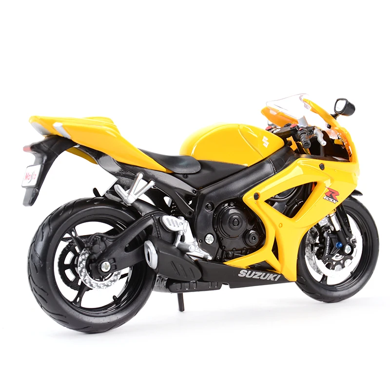 Maisto 1:12 Suzuki GSX-R600 Die Cast Vehicles Collectible Hobbies Motorcycle Model Toys