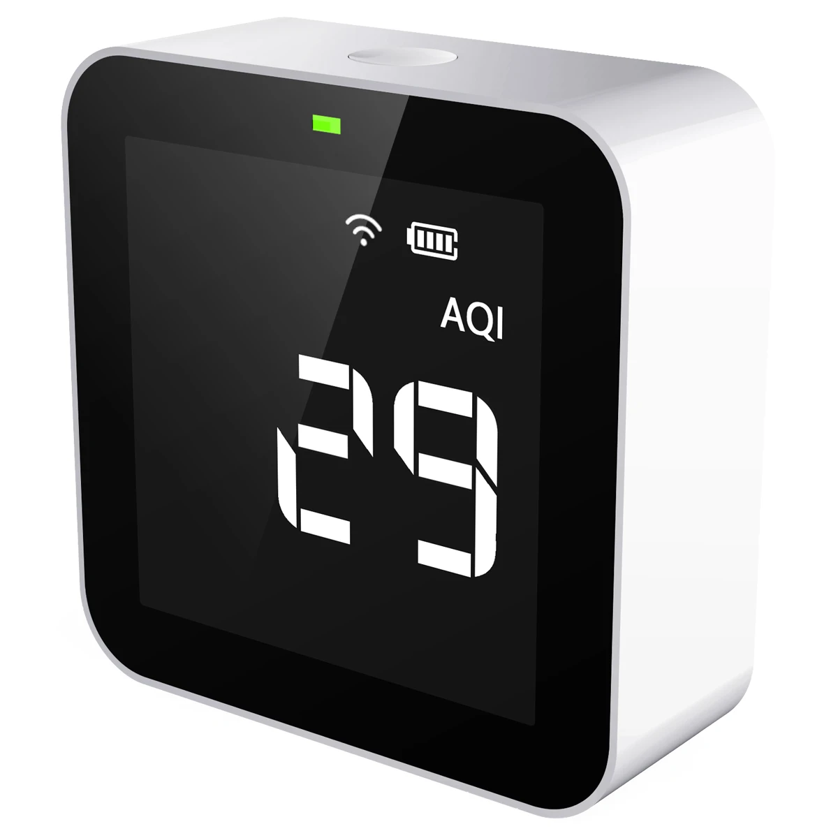 Temtop-Medidor de Monitor de calidad del aire M10i, Detector de formaldehído, grabación de datos en tiempo Real, WiFi, PM2.5, TVOC, AQI, HCHO