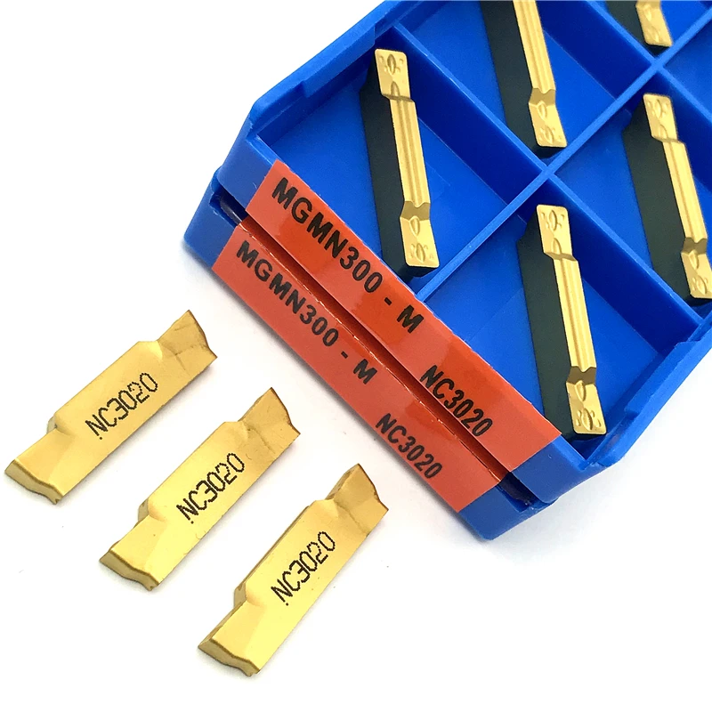 MGMN150 MGMN200 MGMN300 MGMN400 PC9030 NC3020 NC3030 Grooving Inserts for External Tool Holder MGEHR Cutting Tool  Turning Tool