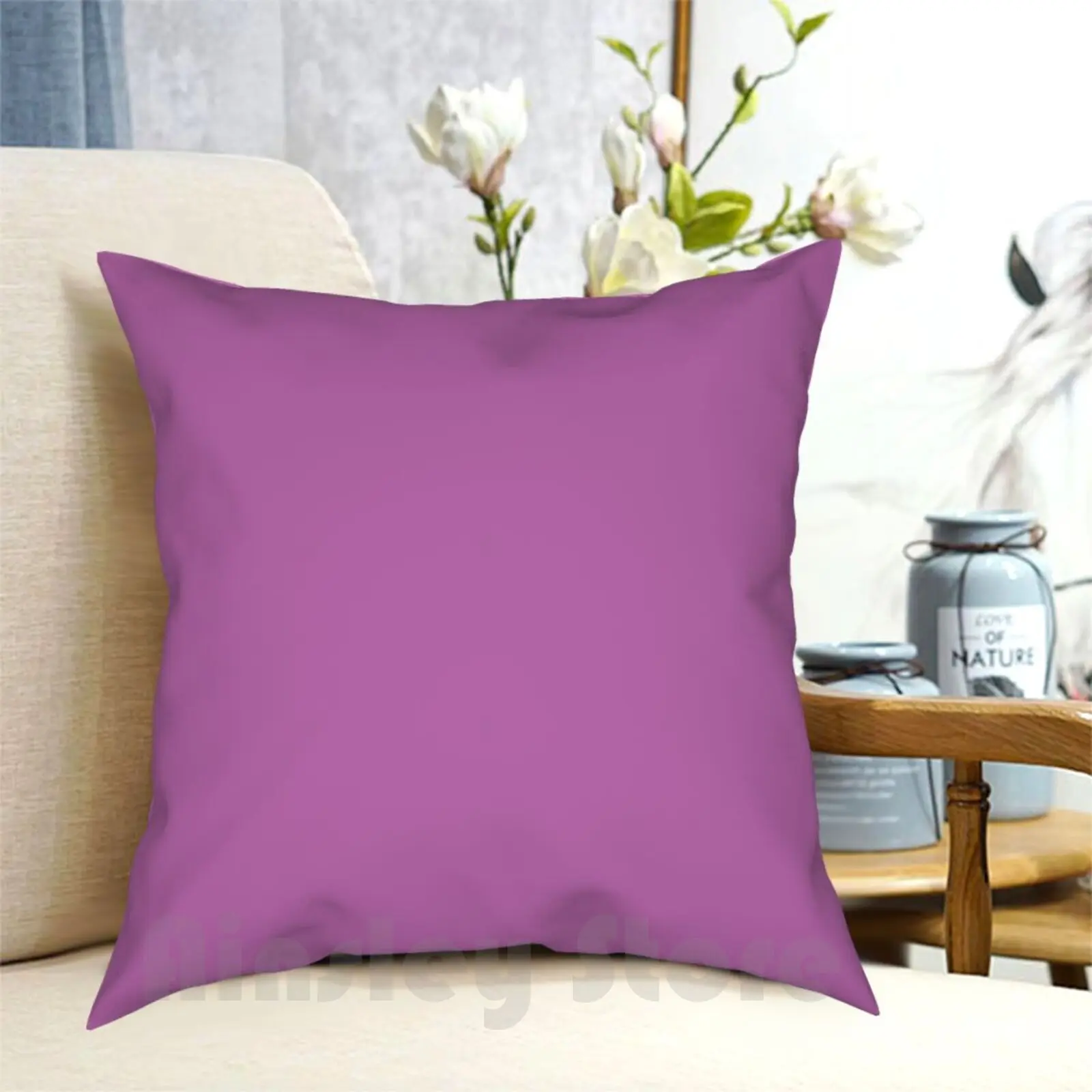 Radiant Orchid | Pantone Color Of The Year 2014 Pillow Case Printed Home Soft DIY Pillow cover Pink Ozcushions Radiant