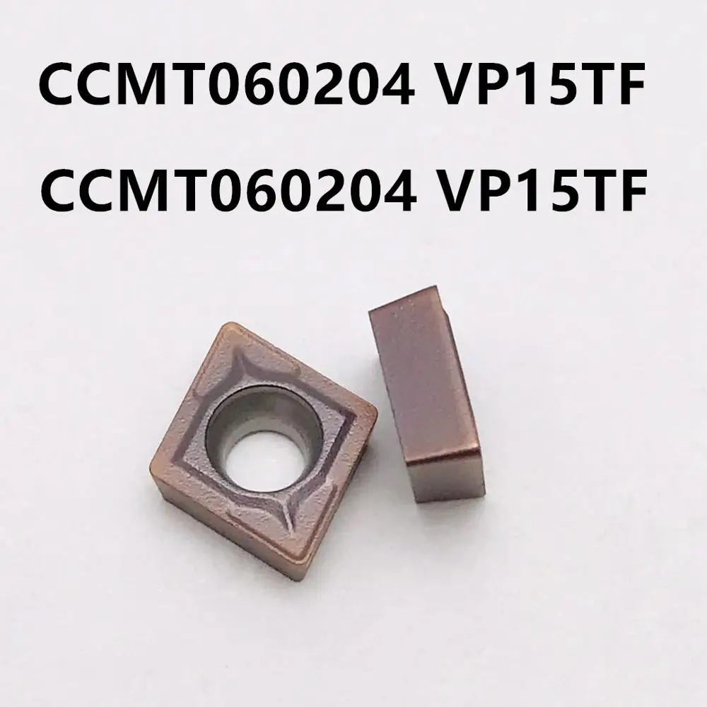 CCMT060204 VP15TF aleación dura universal de alta calidad, herramienta de torno CNC, accesorios de Máquina Herramienta de torneado