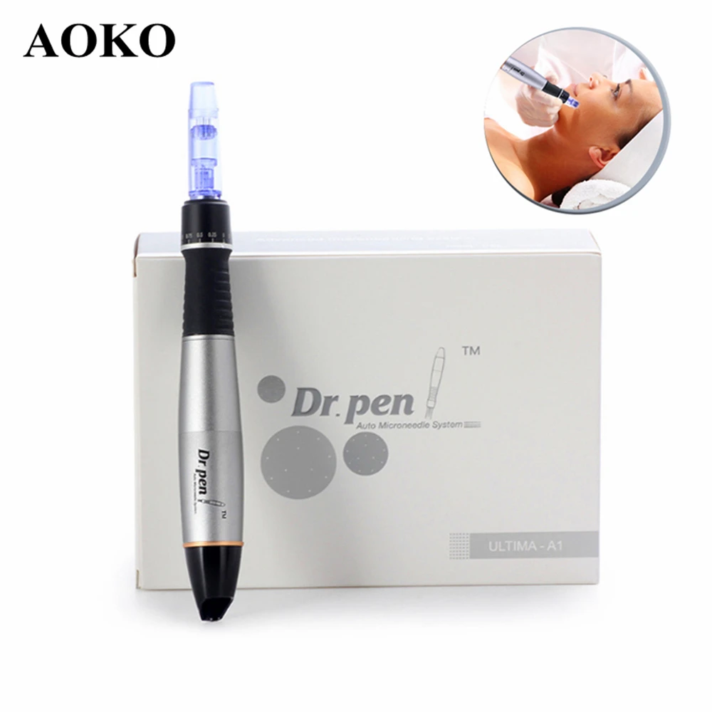 AOKO Electric Derma Pen Dr. Pen Ultima A1 Skin Care Micro Needling Pen Permanent Microblading Tattoo Pen