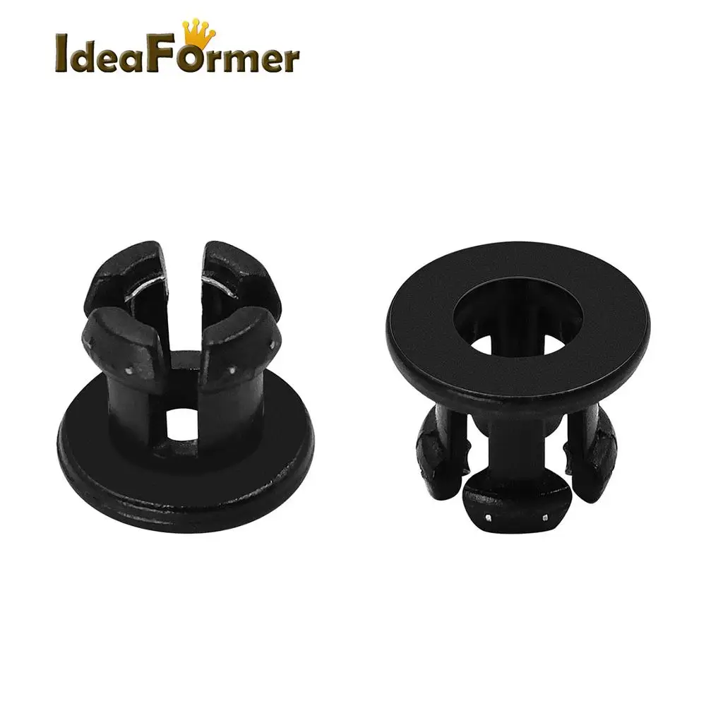 UM2 커넥터 보어 4mm PTFE 튜브 커플링 콜릿 및 클램프 클립 세트 1.75mm 필라멘트 3D 프린터 액세서리, 5/10 개