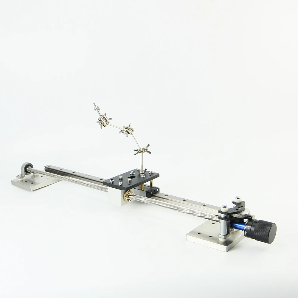 XYZ-500 adjustable rail and winder rig system for stop motion animation or photography