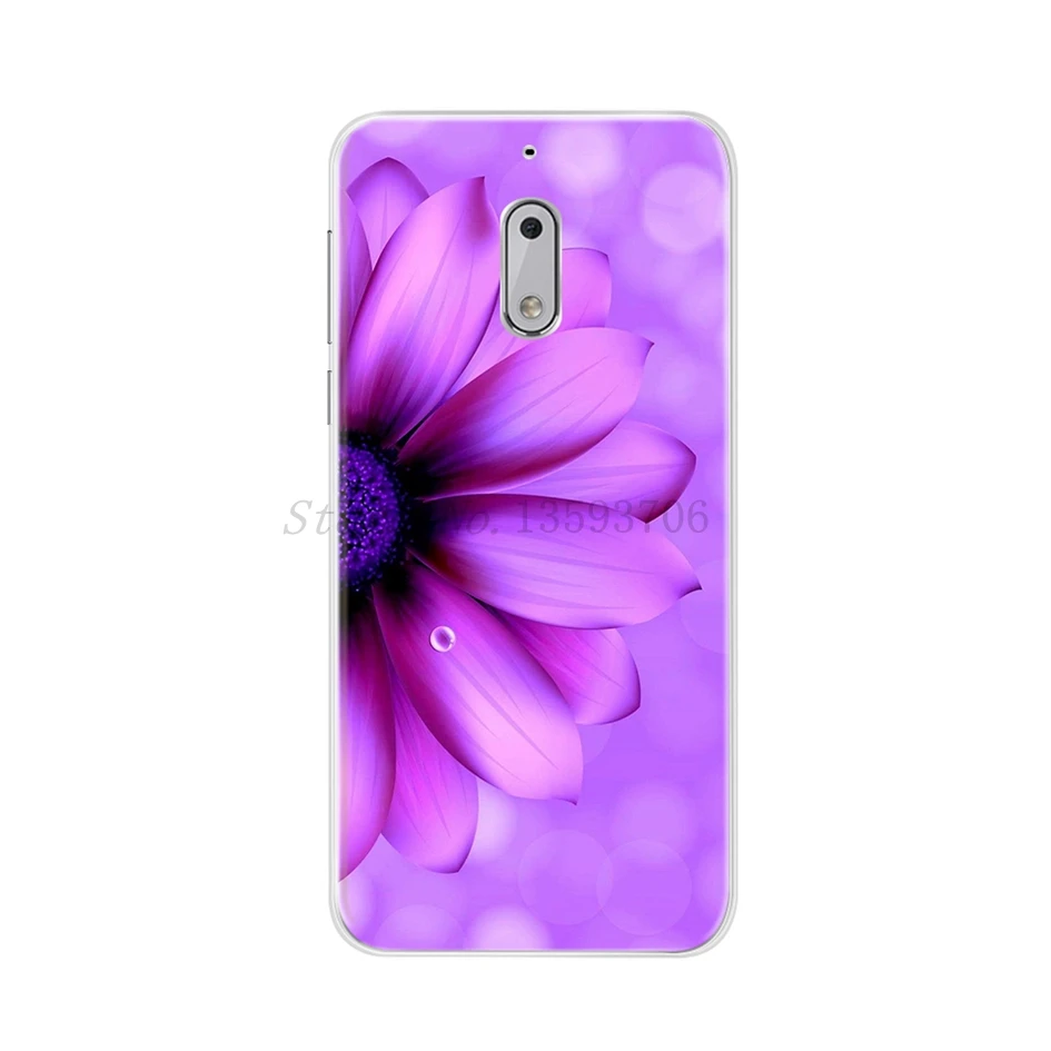Case For Nokia 6 Shockproof Cover Soft Silicon Matte Patterns Bag Phone Cases For Nokia 6 5 3 2 2017 Back Cover Protective Shell