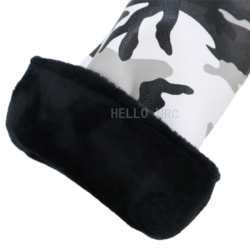 2021 New Golf Club Headcover for #1 Driver #3 #5 Fairway Wood Head Camouflage Pattern 4Pcs/Set Grey