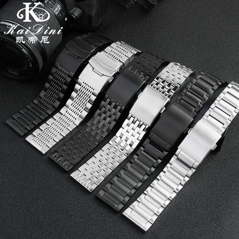 Stainless Steel Watch Strap for Diesel DZ4316 DZ7395 7305 4209 4215 Men Metal Solid Wrist Watchband Bracelet 24mm 26mm 28mm 30mm