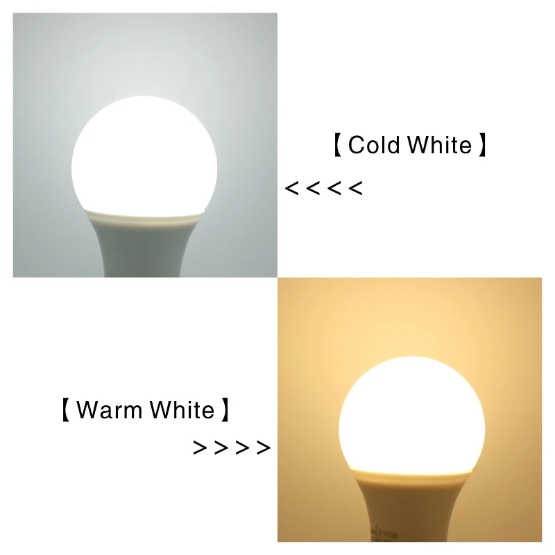 10pcs/lot E27 LED Bulb 20W 18W 15W E14 12W 9W 6W 3W Lampada LED Light AC 220V Bombilla Spotlight Lighting Cold/Warm White Lamp