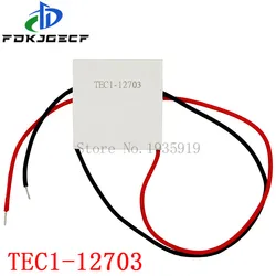 TEC1-12703 TEC 12703 40*40 Heatsink Thermoelectric Cooler Cooling Peltier Plate Module 12V Peltier Element Module