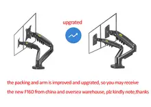 North Bayou F160 Dual Monitor Desk Mount #3