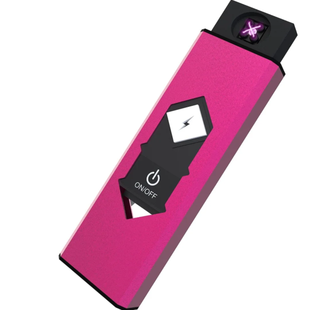 

Electric USB Plasma Lighter, Unusual Lighter, Windproof Comes with USB Charging Conivent for Using, Electric, Creative