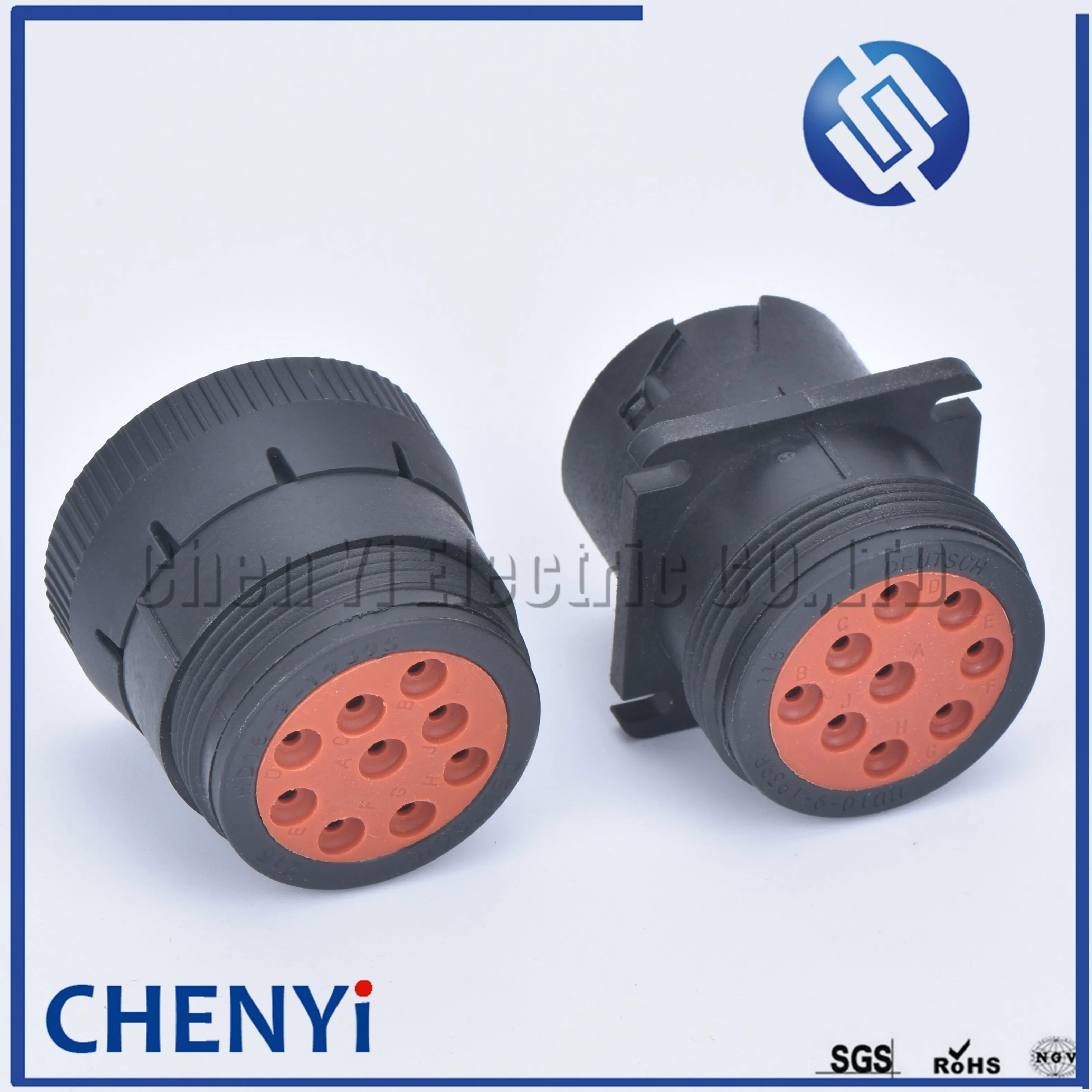 1 set Deutsch 9 pin waterproof auto connector Diagnosctic Tool circular Connector HD16-9-1939P HD16-9-1939S for Track J1939