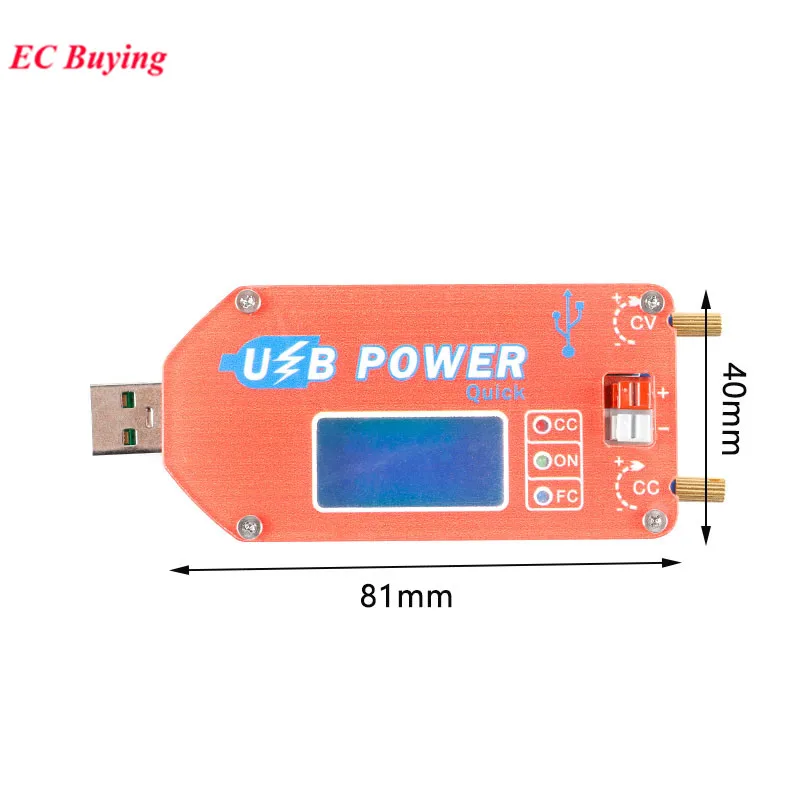 DP3A DP2 Digital Display USB Adjustable Power Module DC 1-30V 15W QC 2.0 3.0 FCP Quick Charge Laboratory Buck-boost Regulator