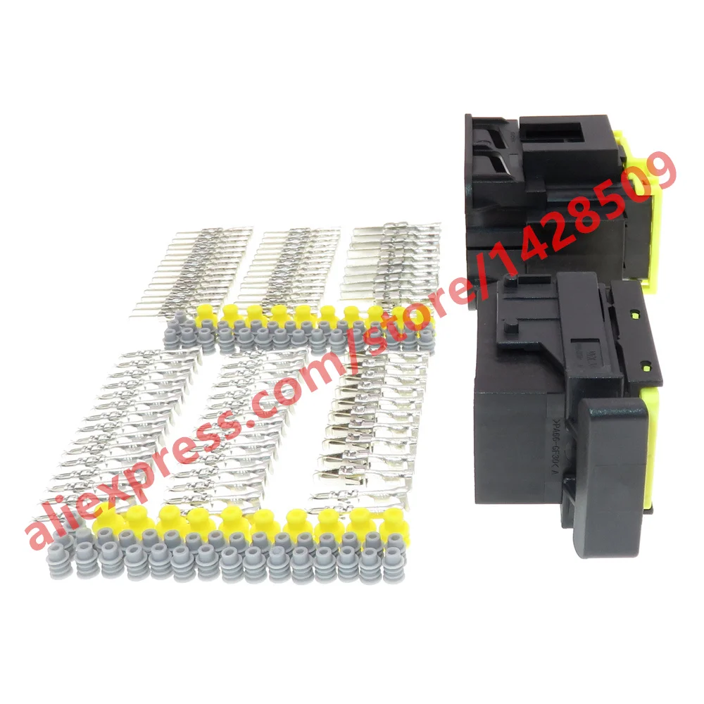 1 Sets 42 Pin Electrical Car Automotive ECU Connector Female Male Waterproof Sealed Plug 936421-2 936429-2