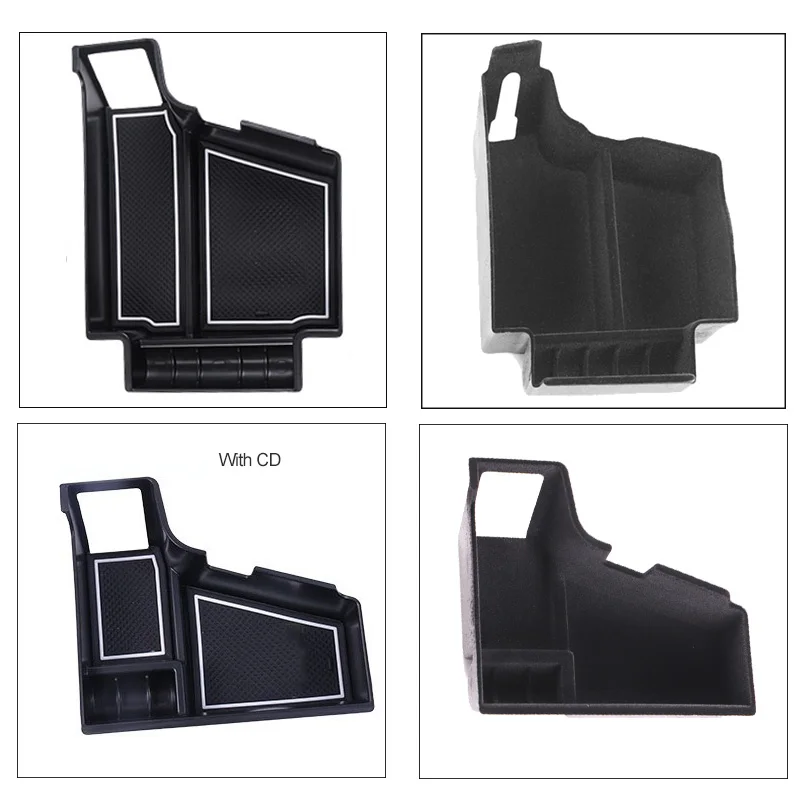 Car Armrest Storage Plate Box Container Holder Tray for Volvo xc90 xc60 s90 v90 s60 v60 xc40 car Accessories