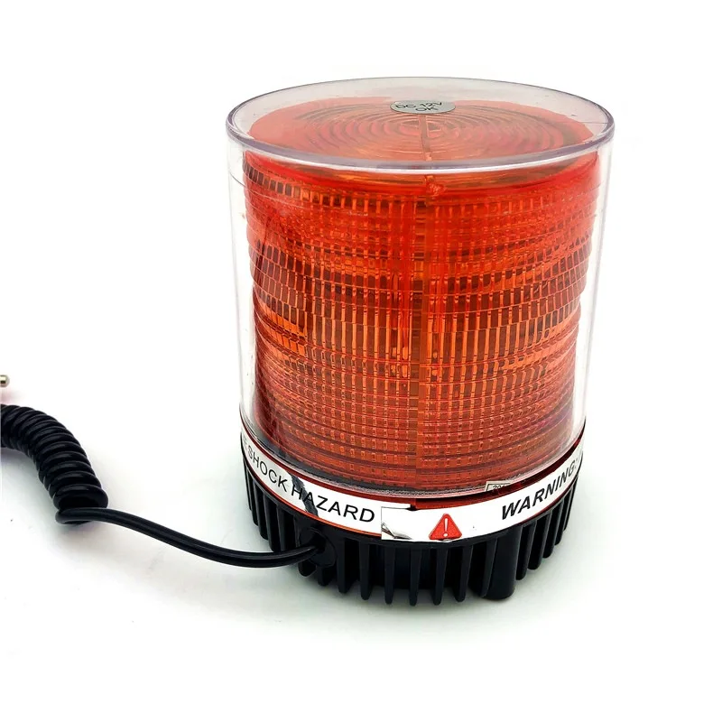 DV12V Car Flash Strobe Lamp Traffic Police Safety Warning Indication LED Lights Yellow Round Ceiling Box Flash Lights