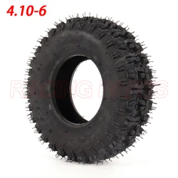 QINGDA 4.10-6 pollici tubeless pneumatico spazzaneve pneumatici farfalla fiore pneumatici pneumatici da spiaggia ATV Go kart MIni Quad pneumatici