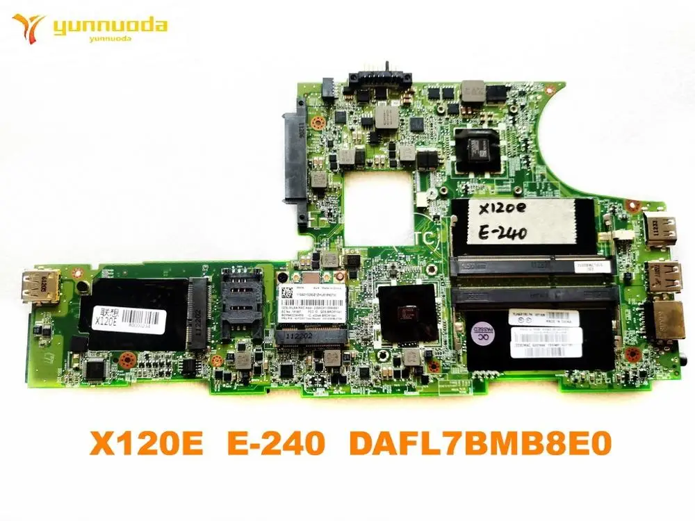 Original for Lenovo X120E laptop motherboard X120E  E-240  DAFL7BMB8E0 tested good free shipping