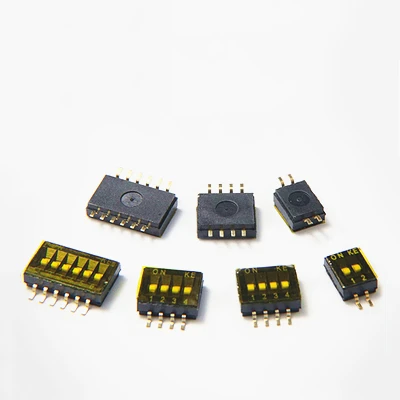 SMD SMT Slide Type Switch 1P 2P 3P 4P 5P 6P 8P 10P 1.27mm Position Way DIP Black Pitch Toggle Switch Black Snap Switch