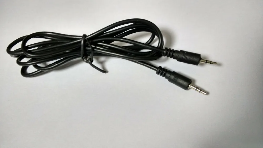 50pcs 2.5mm Male to 2.5mm Male Stereo Audio Cable Cord 1.5M New