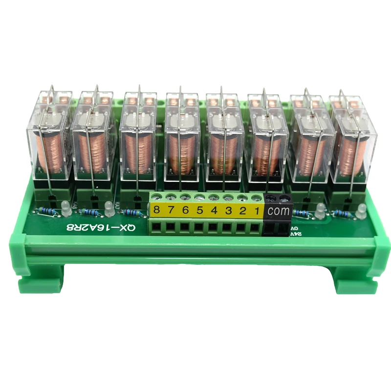 

24V Relay Module 8 Channel Relay Switch Module PLC Amplifier Board Controller 2 Open 2 Close Double Group 4 Way 6 Way