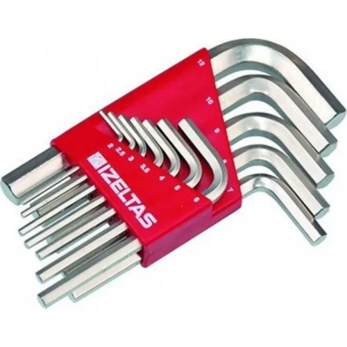 İzeltaş Allen Key Set Mm 10 Lu