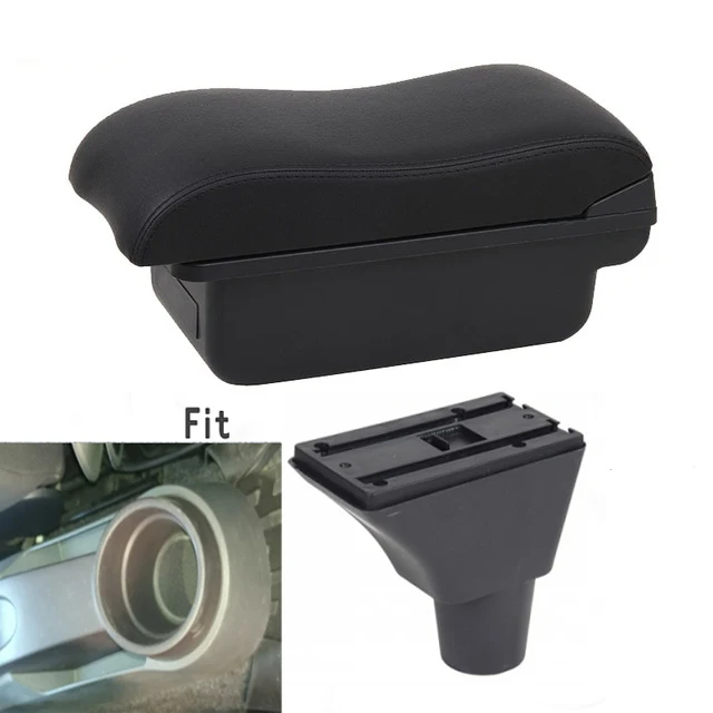 For Seat Ibiza Armrest Box Arm Elbow Rest Center Console Storage Case Modification Accessories with Cup Holder USB Port image 3