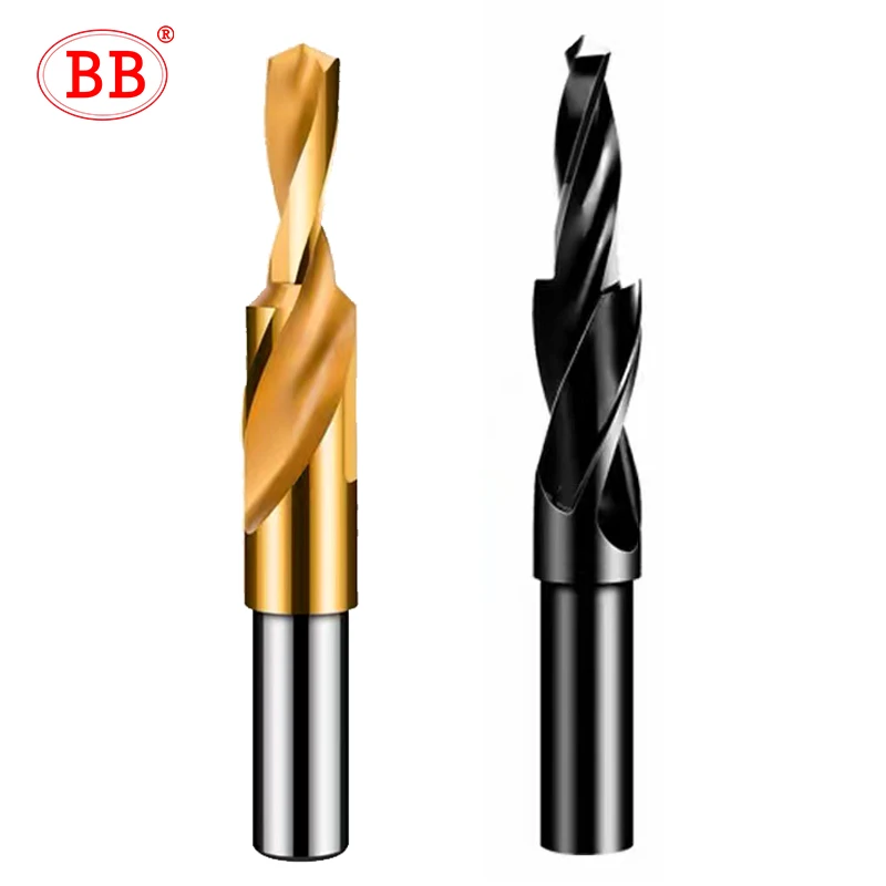 BB Counterbore Twist Step Drill Dual Cutting Bit HSS for Metal 90 180 Degree M3 M4 M5 M6 M8 M10 M12 Cone Drilling Tool 1PCS