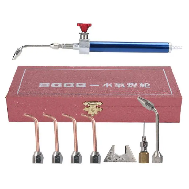 Jewelry Welding Gas Torch Solder Water Oxygen Brazing Soldering Brass Gun Jewelry Making Processing Tool Equipment for Jeweler