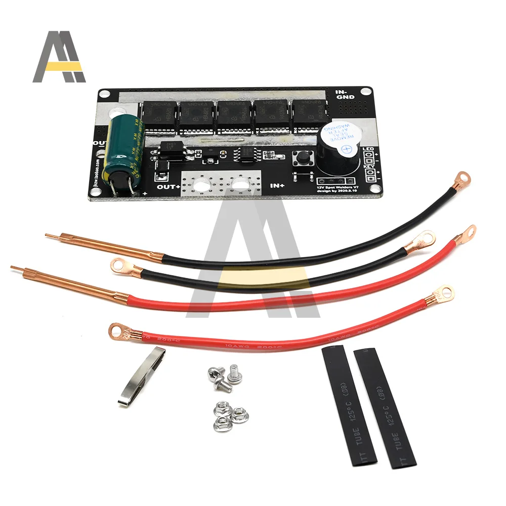 DC5V 12V Welder Equipment Spot Welding Machine Battery Energy Storage Spot PCB Circuit Board 12V Accessor with Transparent Shell