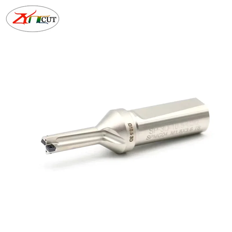 U drill SP10 10.5 11 11.5 12mm 2 3 4 times  Double edge small diameter water jet fast bit Fast Water Spray Bit For SOMG040204