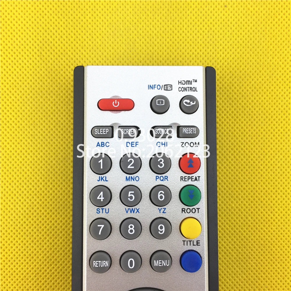 Remote Control Suibtable for Nevir TV NVR-7502-26HD-N NVR-7502-26HD-R NVR-7502-22HD-N NVR-7502-22HD-R NVR-7502-19HD-N