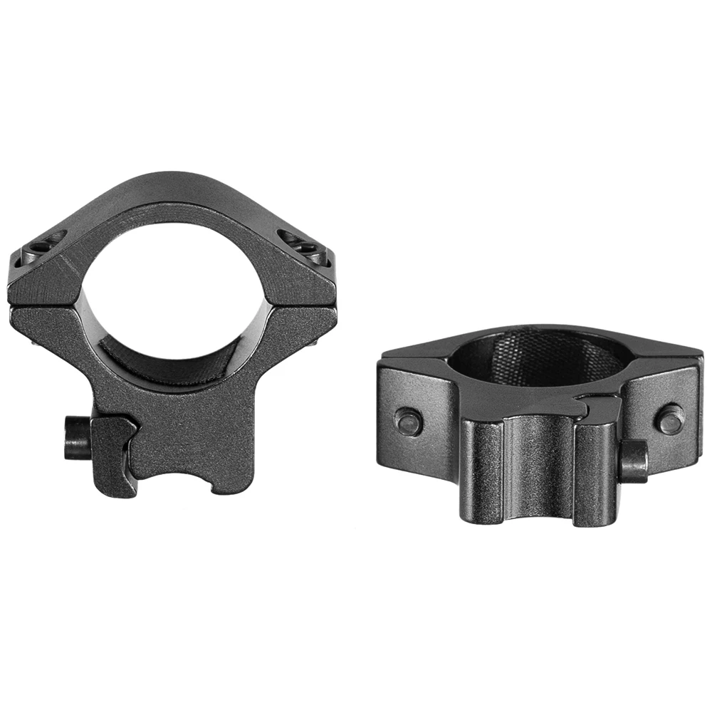 25.4mm Rifle Sight Ring High Profile 11mm Orbit Dovetail Mounted Short, Airsoft Tactical Hunting Rifle Laser Flashlight Mounted