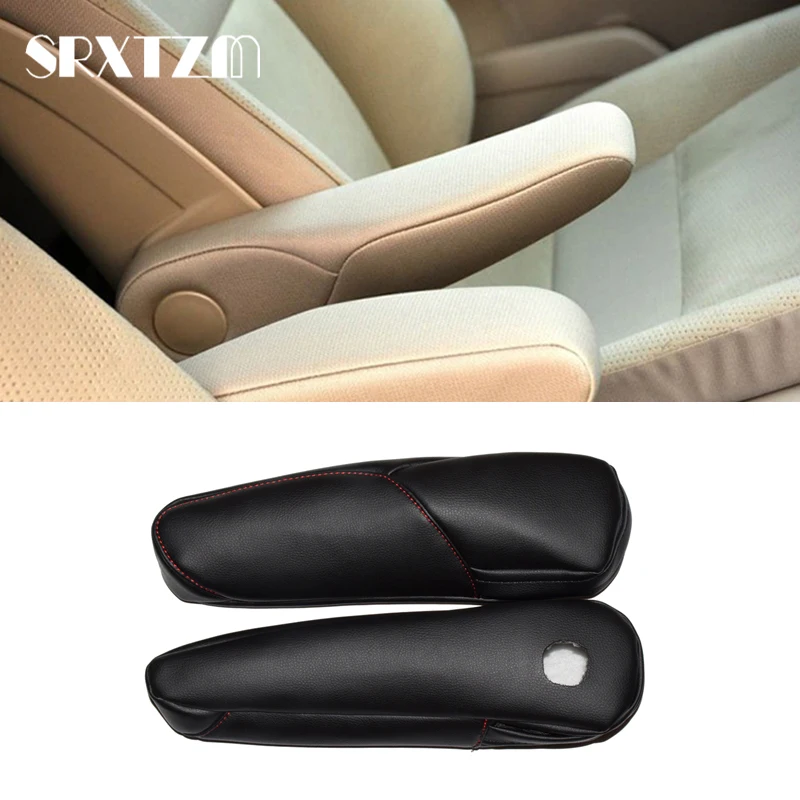 Car Seat Armrest Cover Trim Protection Microfiber Leather Handrest Hand Holder Protector For Honda/CR-V CRV 2007 2008 2009