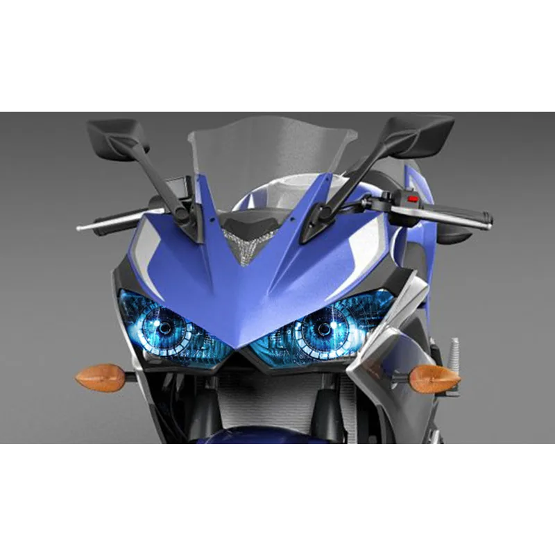 For yamaha YZF-R3 R25 r3 r25 2015-2018 Motorcycle accessories headlight protection sticker headlights eye body sticker