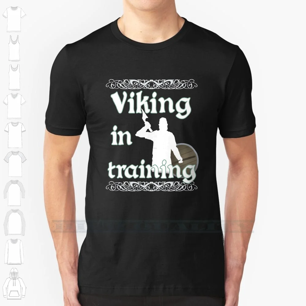 

В обучении-, Скандинавский дизайн, 100% хлопчатобумажная футболка, канал истории, телевизионная программа, Рагнар лотброк, Лагерта, серия, подарки для тренировок