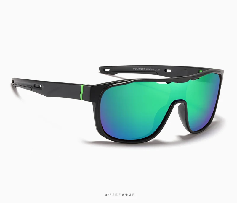 KDEAM reduziert Windage, polarisierte Herren-Sonnenbrille, Sport-Einteiler, mehrschichtige Beschichtungsbrille, Spiegel, Kategorie 3 – Detail 11