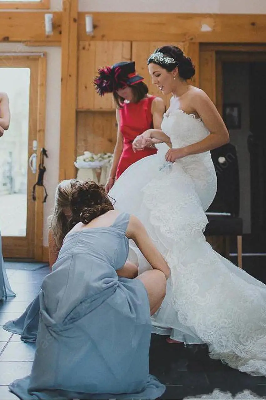 Vestidos de dama de Honor de sirena, ropa de invitados de boda de un hombro, gasa hasta el suelo, vestido de fiesta, vestidos de dama de Honor, bata de boda