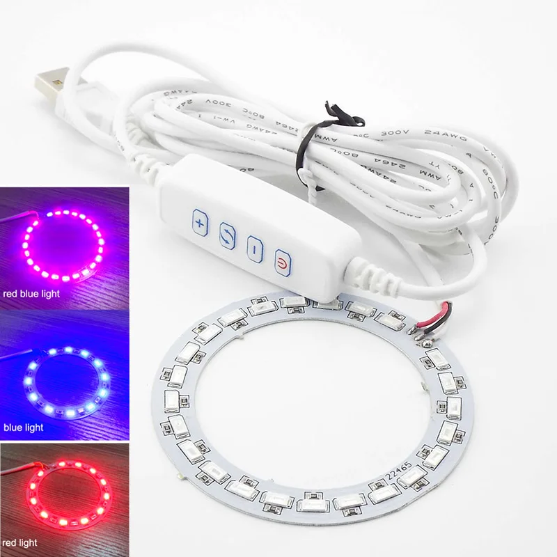 

5V USB LED SMD Grow Light Chip Growing Lamp Chips Plant Light Board 5730 Brightness Dimming Night Control Cable Red Blue light