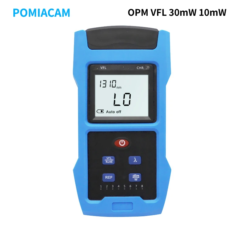 

TL563N Free Shipping Mini Fiber Tester Optical Power Meter with Visual Fault Locator OPM VFL 30mW 10mW with Network cable test